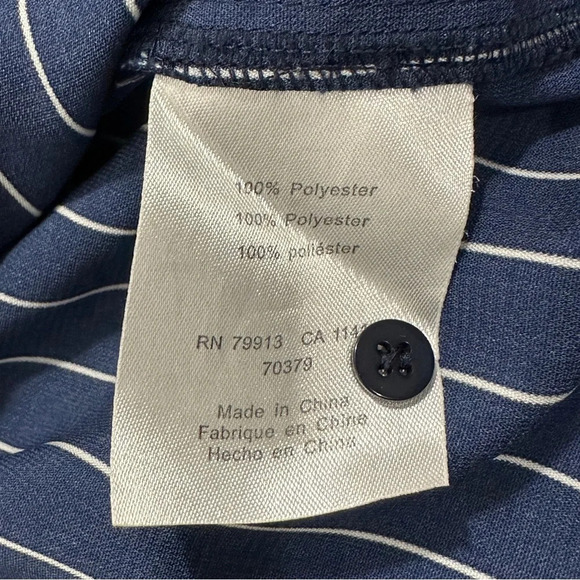 A Pea in the Pod navy striped maternity top, size XS, nautical, spring - Picture 6 of 7